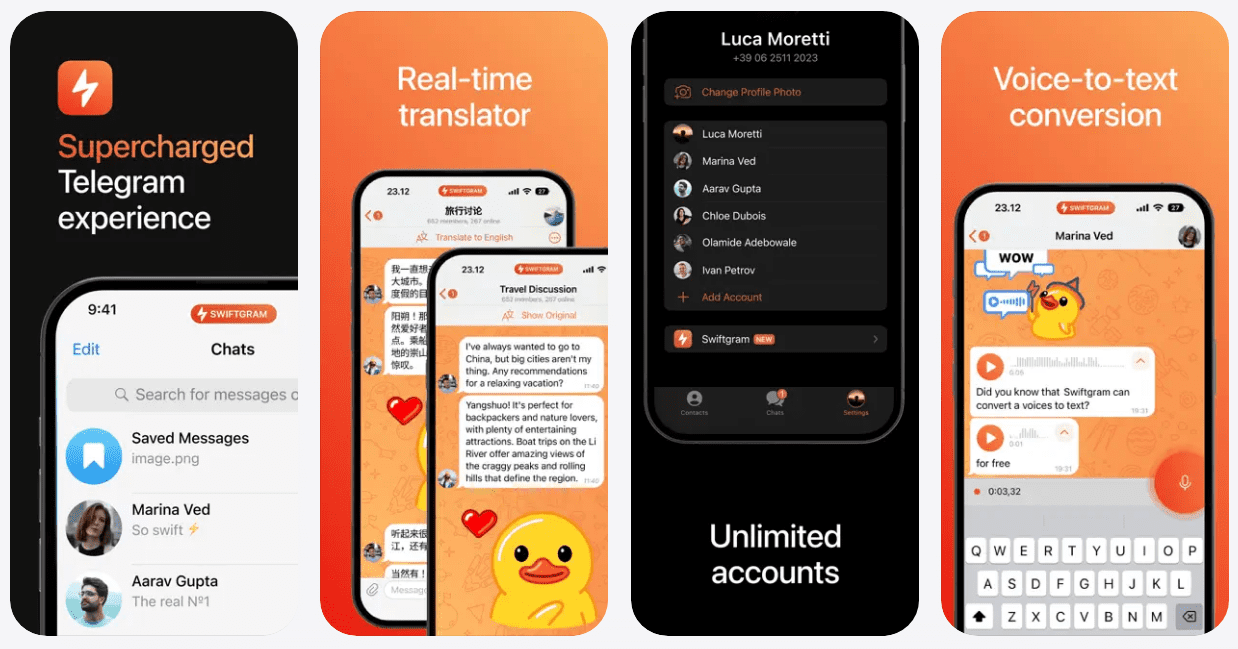 Swiftgram v12.8  iOS绿化版