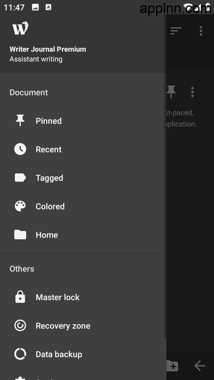 Writer Journal – Novel,Note v2.46 安卓绿化解锁版
