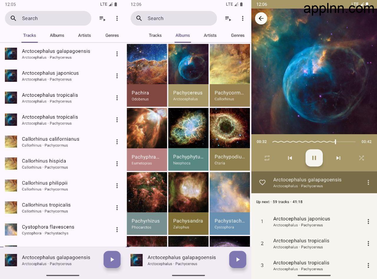 Phocid – 开源 Android 本地音乐播放器