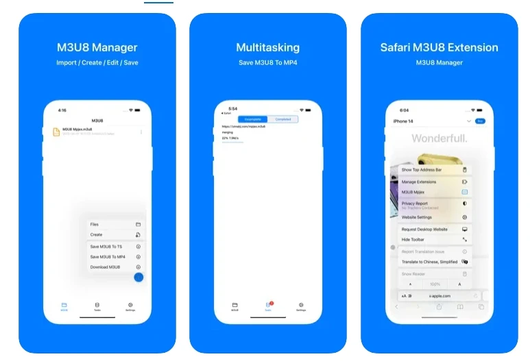 M3U8 Mpjex v2.0.0 iOS绿化版