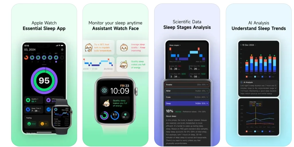 睡宝 Sleepal – AI 睡眠分析和小睡记录 v1.5.2 iOS绿化版