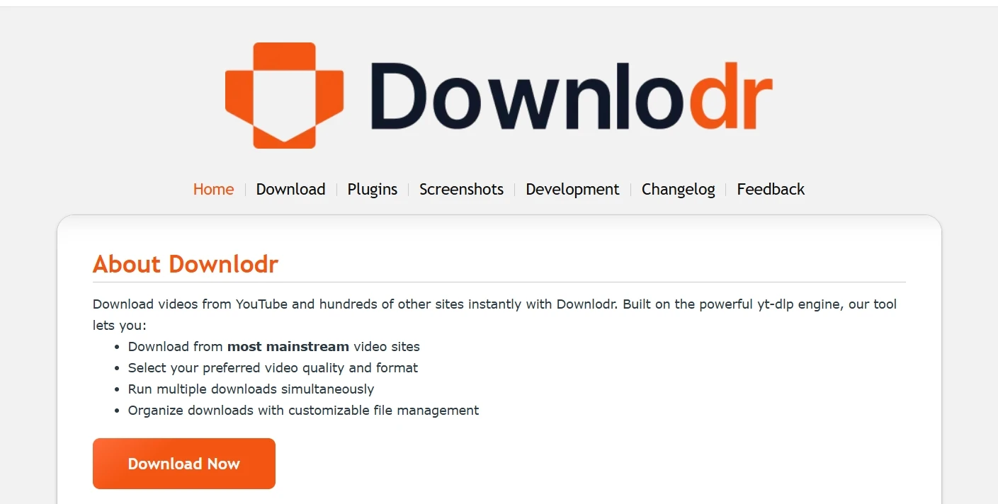 Downlodr：高效的桌面端视频下载管理工具
