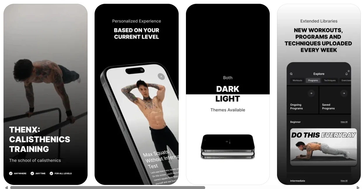 Thenx: Calisthenics Training v6.3.0 iOS绿化版