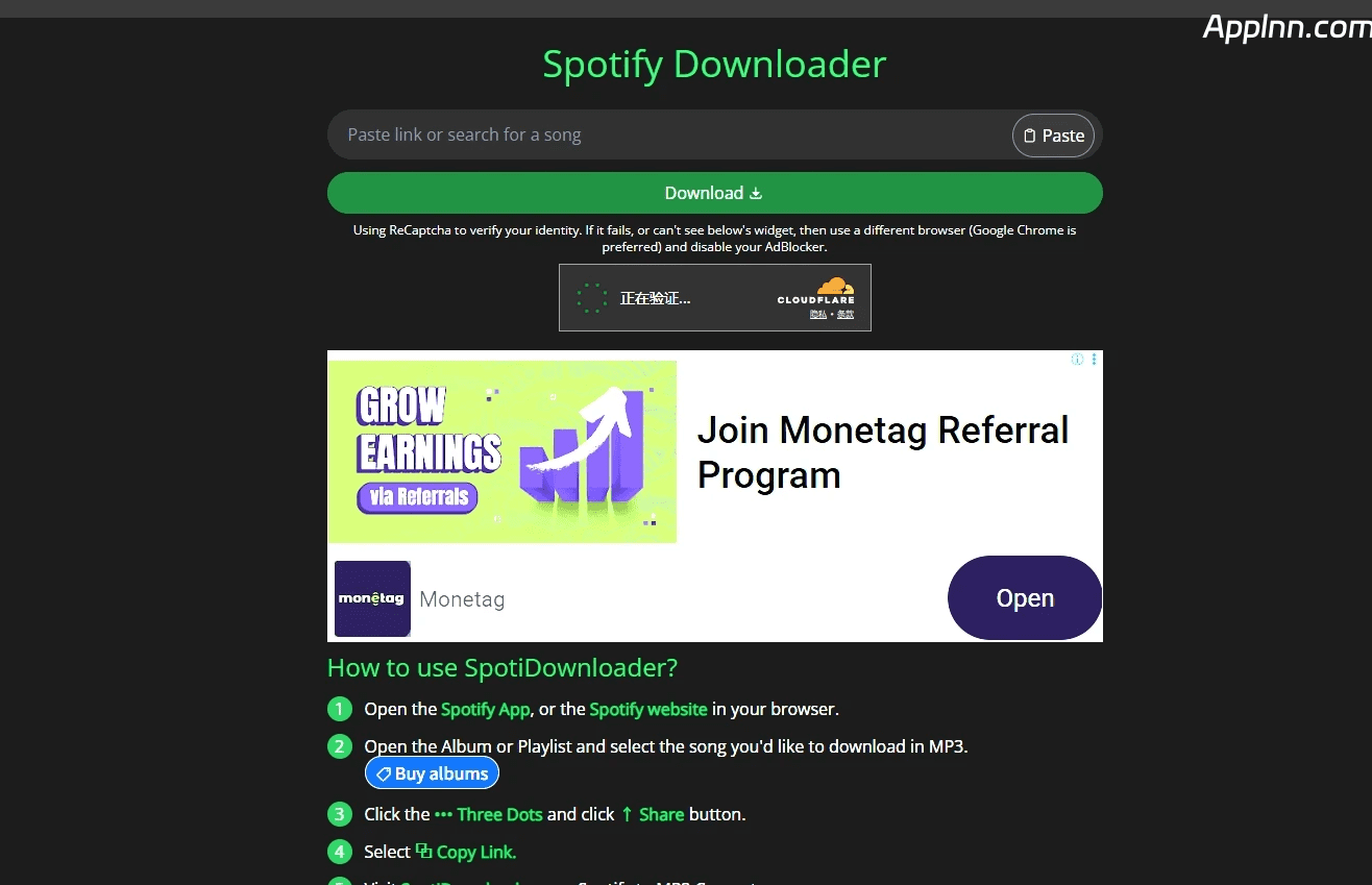 SpotiDownloader：畅享高品质音乐的免费 Spotify 下载工具