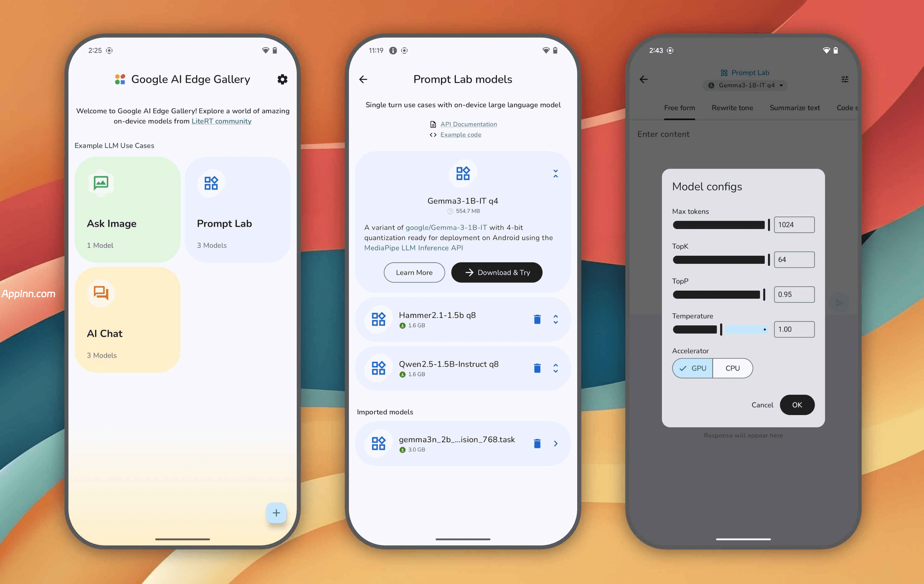 Google AI Edge Gallery：手机端离线生成式 AI 体验
