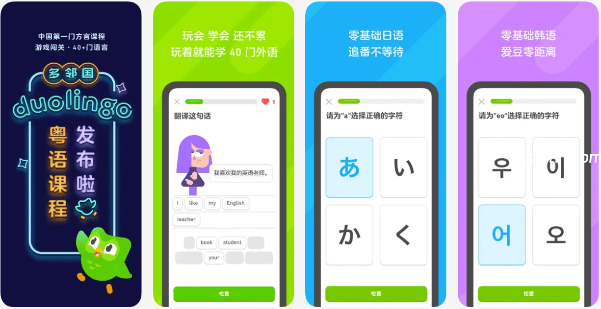Duolingo多邻国语言学习  v6.70.3-china(2310) 安卓绿化版